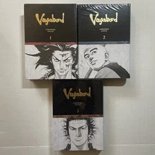 Vagabond Definitive Edition Hardcover Manga Volumes 1-3 English Sealed Authentic