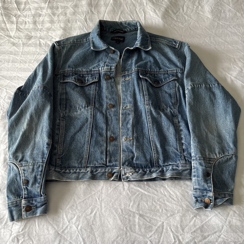 Women’s Vintage Calvin Klein Denim Jacket Size L