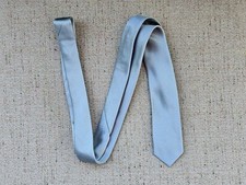 Slim Fit Tie Fashion Skinny Necktie Dress Shirt Tie Gray Tone Classic Tie New