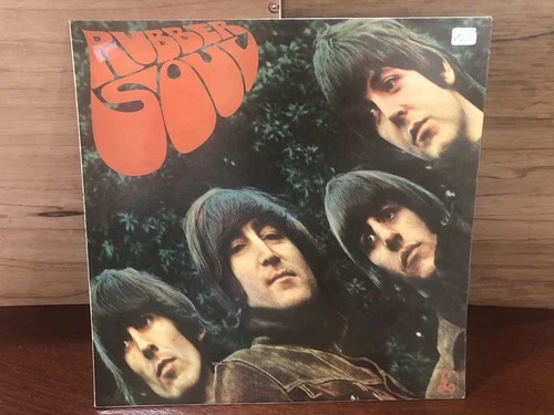 The Beatles Rubber Soul 12" LP Parlophone PSC 3075 UK Press 1976 Re-issue NM
