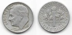 1951 Roosevelt dime 10 cents 10c VF very fine Philadelphia