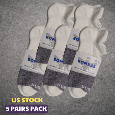Bombas Women s Ankle Socks Size S M L 1-3-5 Pairs Soft White Cushioned Comfort