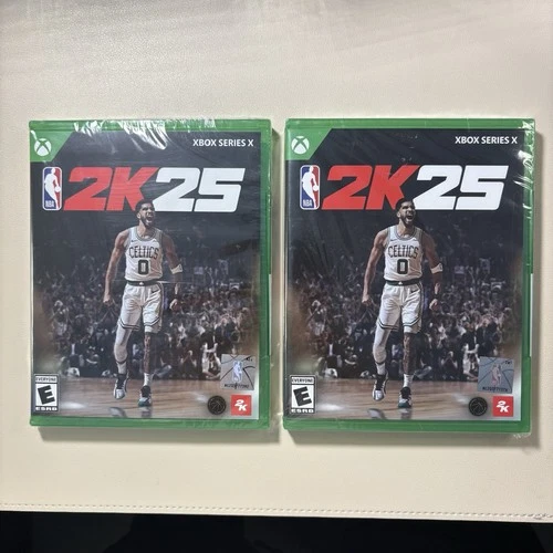 NBA 2K25 Xbox Series X NEW Sealed Lot of 2
