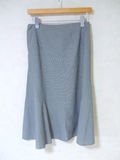 ATSURO TAYAMA AT pin check skirt Black White 2-0823G△