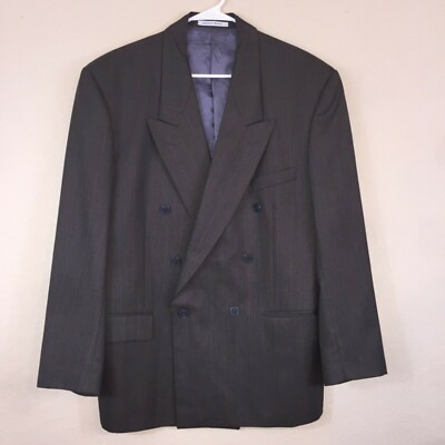 Yves Saint Laurent s12 スーツ 3ピース ウール グレー Vintage Yves Saint Laurent 3-Piece Suit Powder Blue Size 42 | eBay