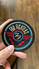 Foo Fighters Music Band Punk Rock Metal Pop Name Embroidered Iron On Patch 3"