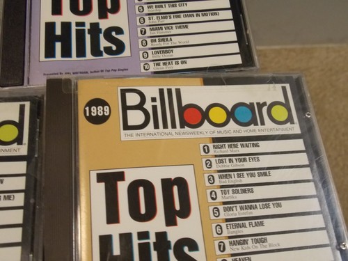 BILLBOARD TOP ROCK 'N' ROLL HITS 1980 ,81,82,83,84,85,86,87,89 CD 9 DISC SET - Picture 7 of 7