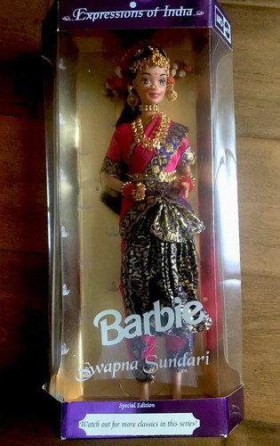 - SELTENE BARBIE PUPPE - Expressions of India - SWAPNA SUNDARI NEU im Karton kostenloser Versand - Bild 2 von 4