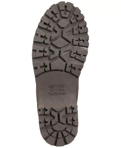 Barbour Para Hombre Chiltern Impermeable Cuero Derby Bota Marrón Roble Talla Reino Unido 7/Estados Unidos 8 - Imagen 5 de 15