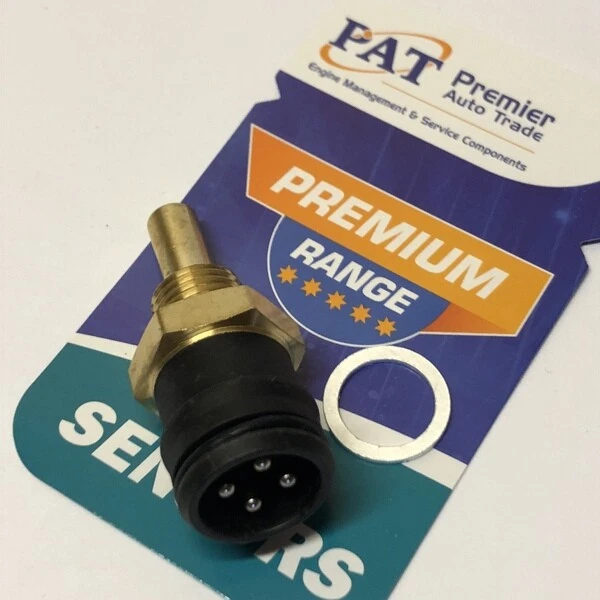 Sensor de temperatura do líquido de arrefecimento para MERCEDES BENZ W201 190E 2.0L + 2.3L + 2.6L 4 pinos - Imagem 2 de 4