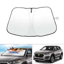 Car Sun Visor Shade Windshield Window UV Block Cover For Hyundai Tucson 2016-21