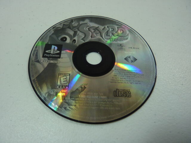 Spyro 2 Gateway To Glimmer For Sony Ps1 Ps2 Ps3 Disc Only For Sale Online Ebay