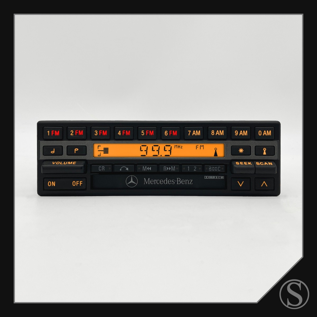 Becker Grand Prix Electronic BE1480 Radio Mercedes W201 W124