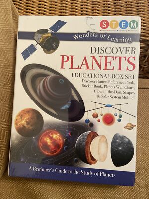 Wonders of Learning Discover Planets WOLNBS24 6'' Educational Box Set MINT Neu