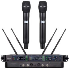 200 Channel KSM9 Digital Wireless Microphone System ADX2 Metal Handheld
