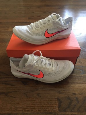 Nike ZoomX Dragonfly Distance Track Running Spike White Mens 12