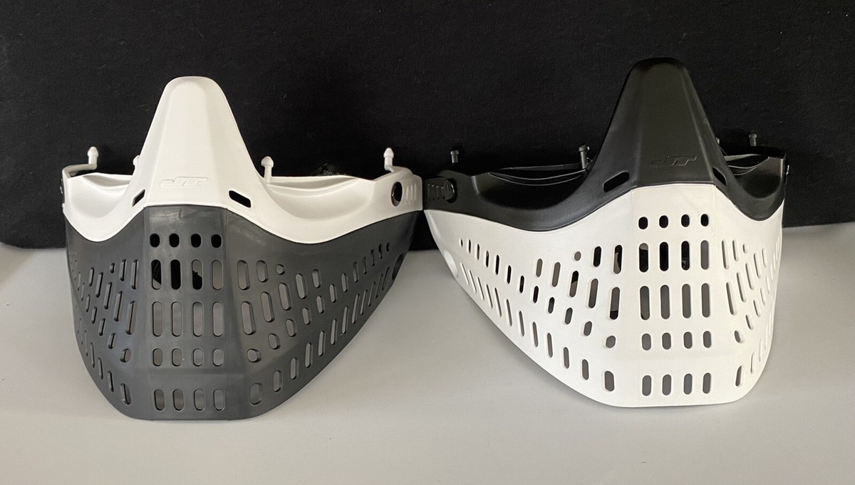 2 Exclusive NEW JT Proflex Black White Bottoms W Chinstrap