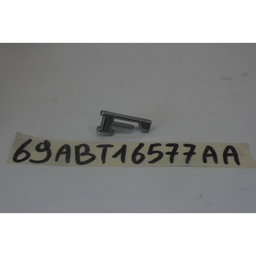 Targhetta lettera "F" Badge plate letter Ford