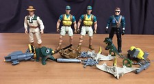 Jurassic Park The Lost World Eddie Carr Nick Van Owen Dennis Nedry Kenner Toy