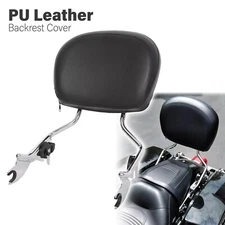 Detachable Backrest Sissy Bar For Harley Touring Road Street Glide 2009-2025