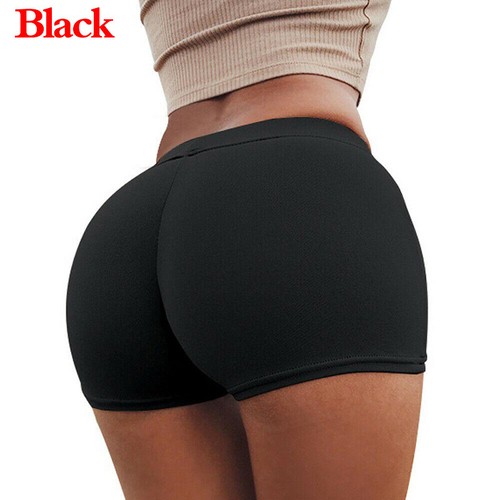 Women's Cotton Running Shorts Yoga Gym Jogging Anti-lighting Casual Pants Home - Picture 11 of 20