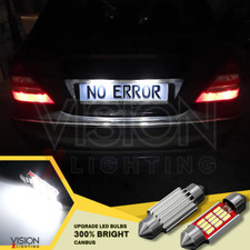 Mercedes CLK W208 1997-2003 Upgrade Birnen Nummernschild LED 300% hellweiß