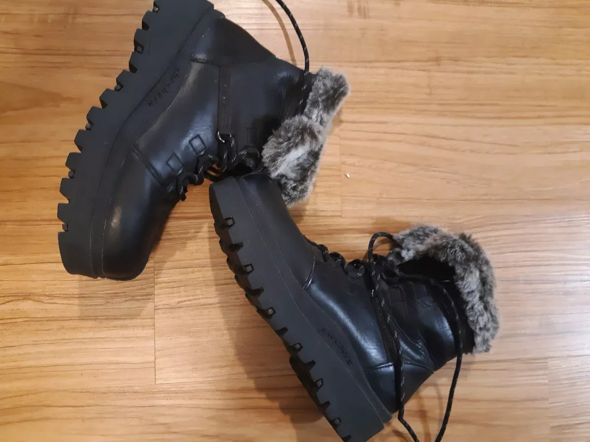 Skechers platform deals boots