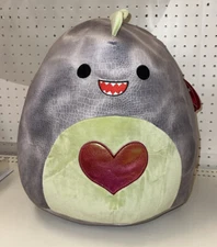 SQUISHMALLOW 16” XANDER THE T-REX DINOSAUR VALENTINEs Day Plush New