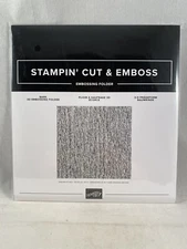 BARK 3D Embossing Folder Stampin Up Wrinkled Paper Rough A22