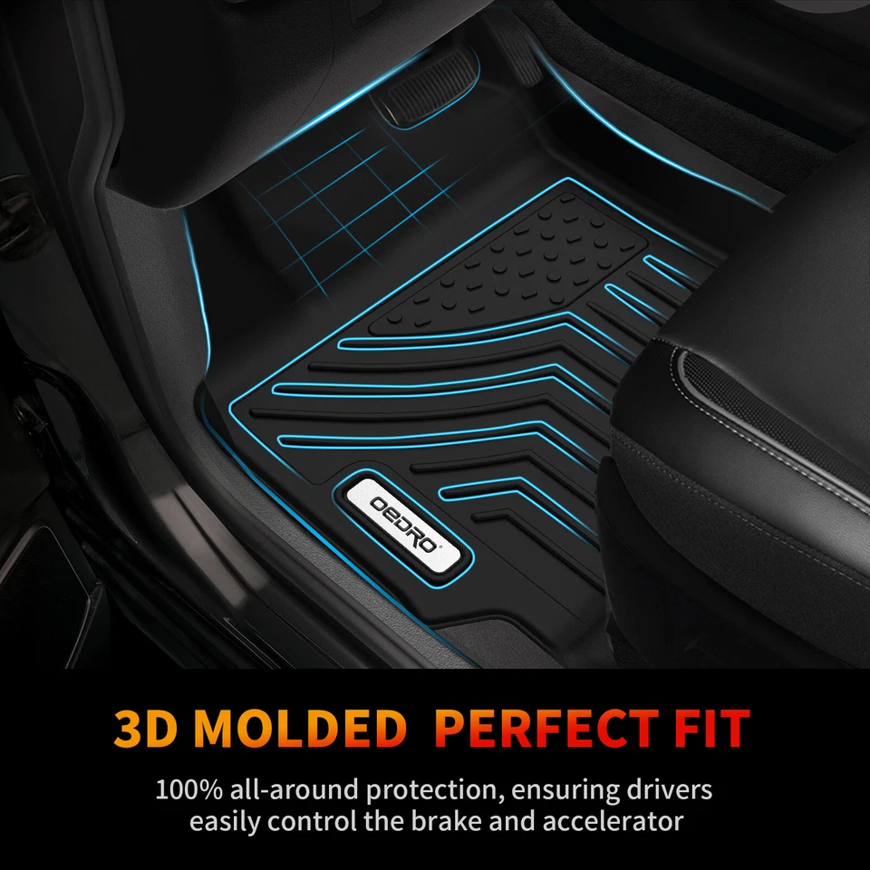 Alfombrilla revestimiento para Toyota Camry 2007-2011 3D moldeado TPE goma todo clima Foto 2 de 4