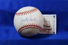 Jack Clark Tri Star Coa Autograph Major League OML Signed Baseball