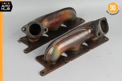 05-08 Mercedes R171 SLK350 SLK280 M272 Right & Left Side Exhaust Manifold Header