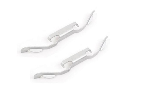 Nuevo clip de pastillas de freno delanteras antiresorte de 2 piezas para BMW E36 E46 E90 323i 325i 328i - Imagen 1 de 2