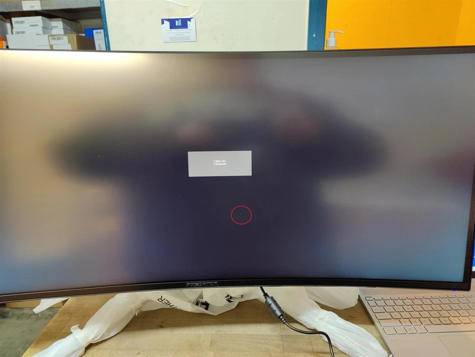 Acer Predator X34GS 34" ZeroFrame Curved GSYNC Compatible 180Hz HDR400 Monitor - Image 2 of 4