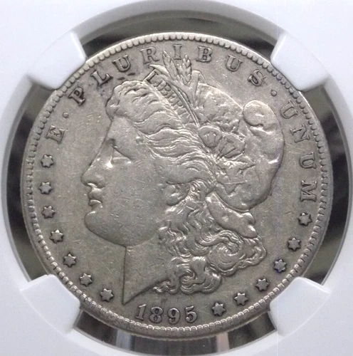 1895 "S/S" Morgan SILVER Dollar VAM-3 🔥HOT-50 $1 NGC VF25 #004 Very Fine ECC&C
