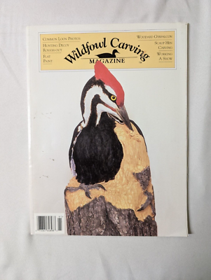Wildfowl Carving　洋書 Wildfowl Carving Magazine 1999 Complete 4 volumes with all
