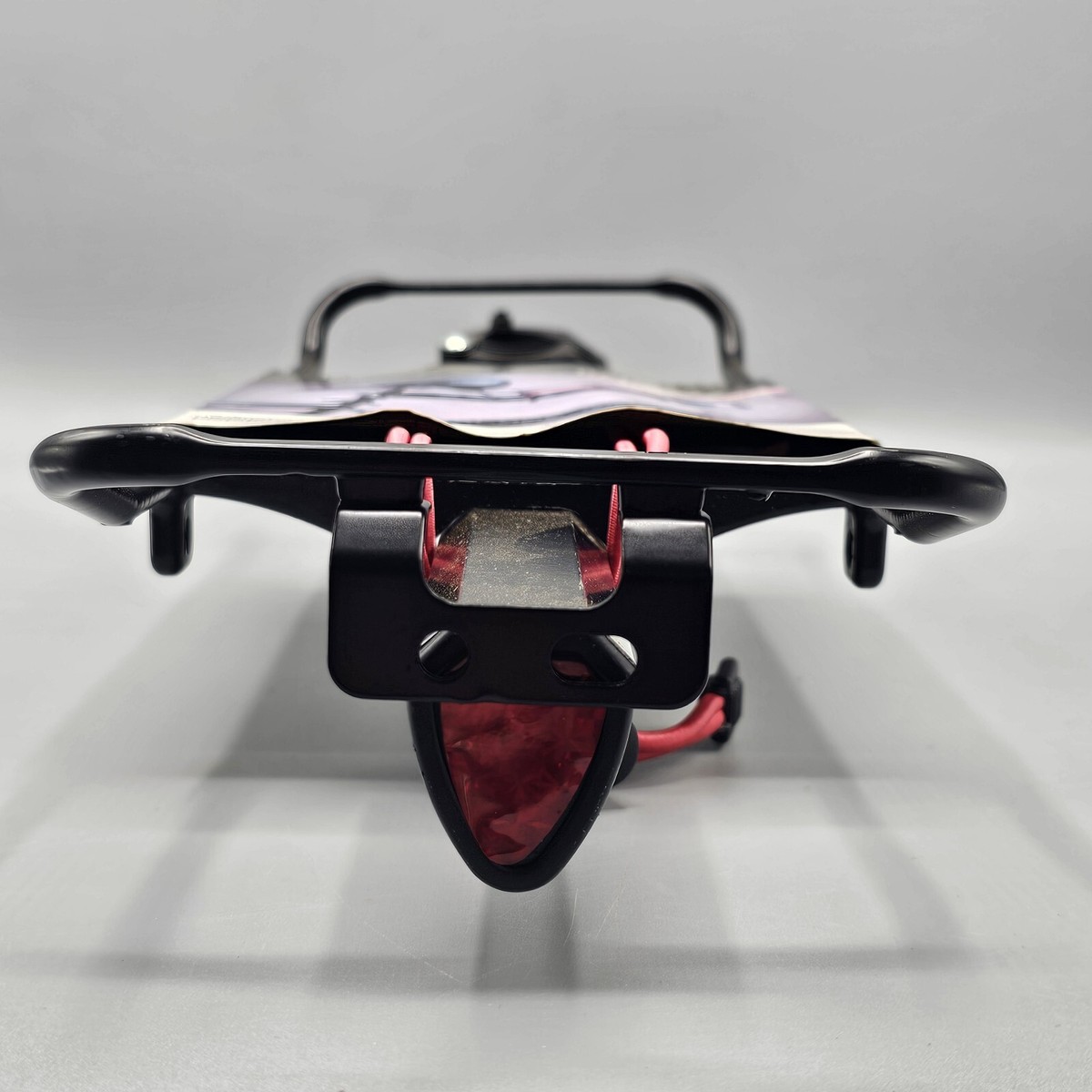 Cargo Bike Bell Caddy 510 Rear Bike Rack, Black Bike Rear Rack