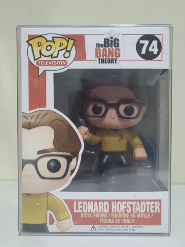 FUNKO POP TELEVISION BIG BANG THEORY #74 LEONARD HOFSTADTER~VINYL FIGURE HTF