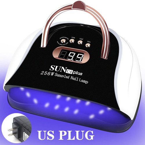 UV LED Nail Lamp 256W Professional Nail Dryer Gel Polish Light 57 LEDs Portable - Bild 10 von 12