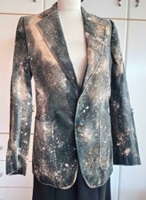 Milky way velvet blazer