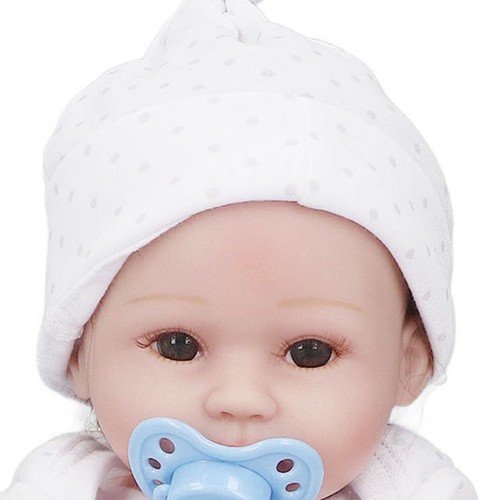 15inch Silicone Baby Doll Realistic Educational Soft Body Reborn Baby Dolls For✈ - Picture 10 of 12