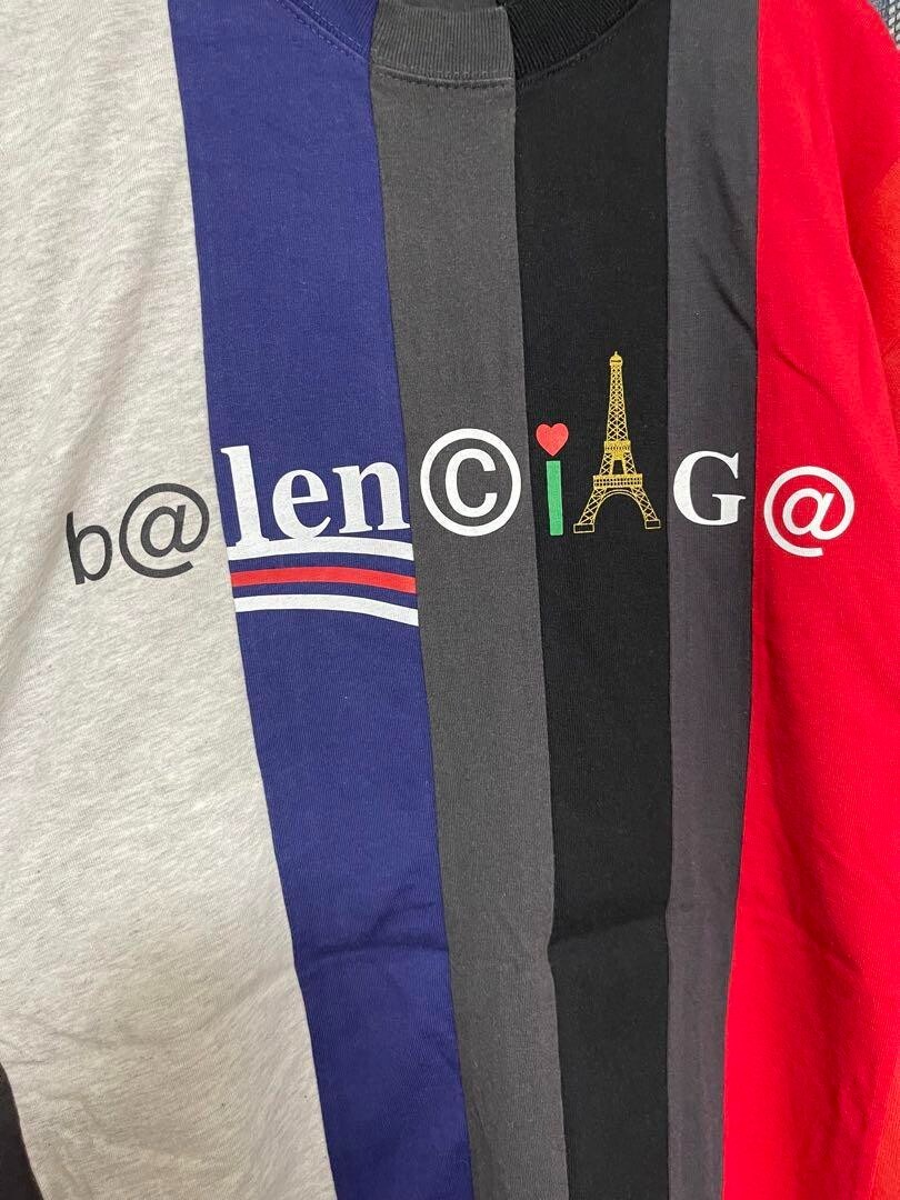 BALENCIAGA Cut-Up Oversize T-shirt Tokyo Aoyama Exclusive Size XXS  