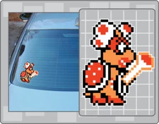 WENDY KOOPA Sprite #1 from Super Mario Bros. 3 Vinyl Decal Car Sticker