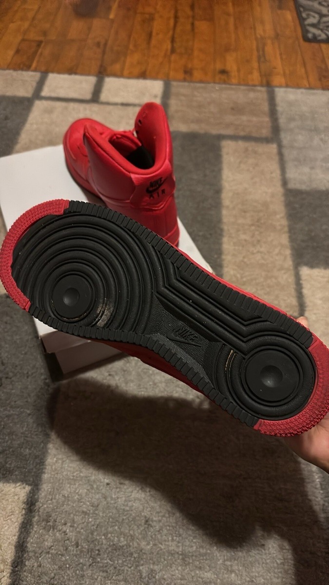 Size 8.5 - Nike Air Force 1 High University Red Black for Size 8.5 - Nike Air Force 1 High University Red Black for