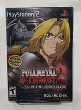 Full Metal Alchemist 2 PS2 Sony Playstation New Factory Sealed Curse Crimson