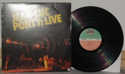 JEAN-LUC PONTY Live LP Vinyl Jazz Rock Fusion Aurora Imaginary Voyage PLAYS WELL