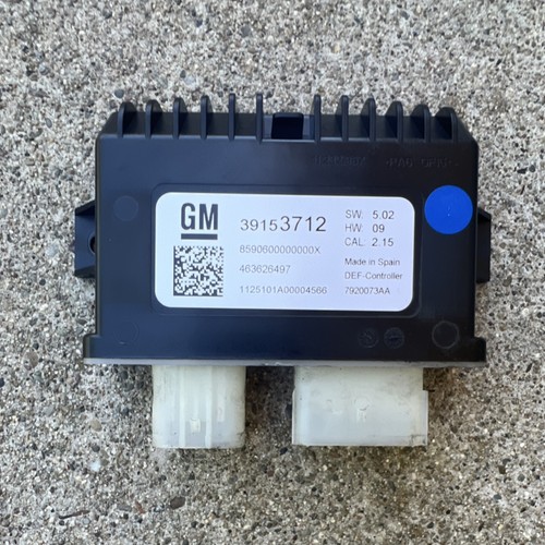 Genuine GM Emission Reduction Fluid Controller 39153712