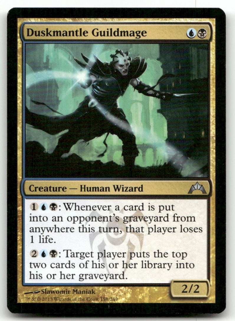 Duskmantle Guildmage #158 (LP) Gatecrash GTC Magic MTG