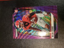 2025 NFL Prizm Draft Picks Malaki Starks Purple  Rookie Card