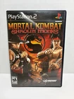 Mortal Kombat: Shaolin Monks (Sony PlayStation 2, 2005) PS2 Black Label - Tested